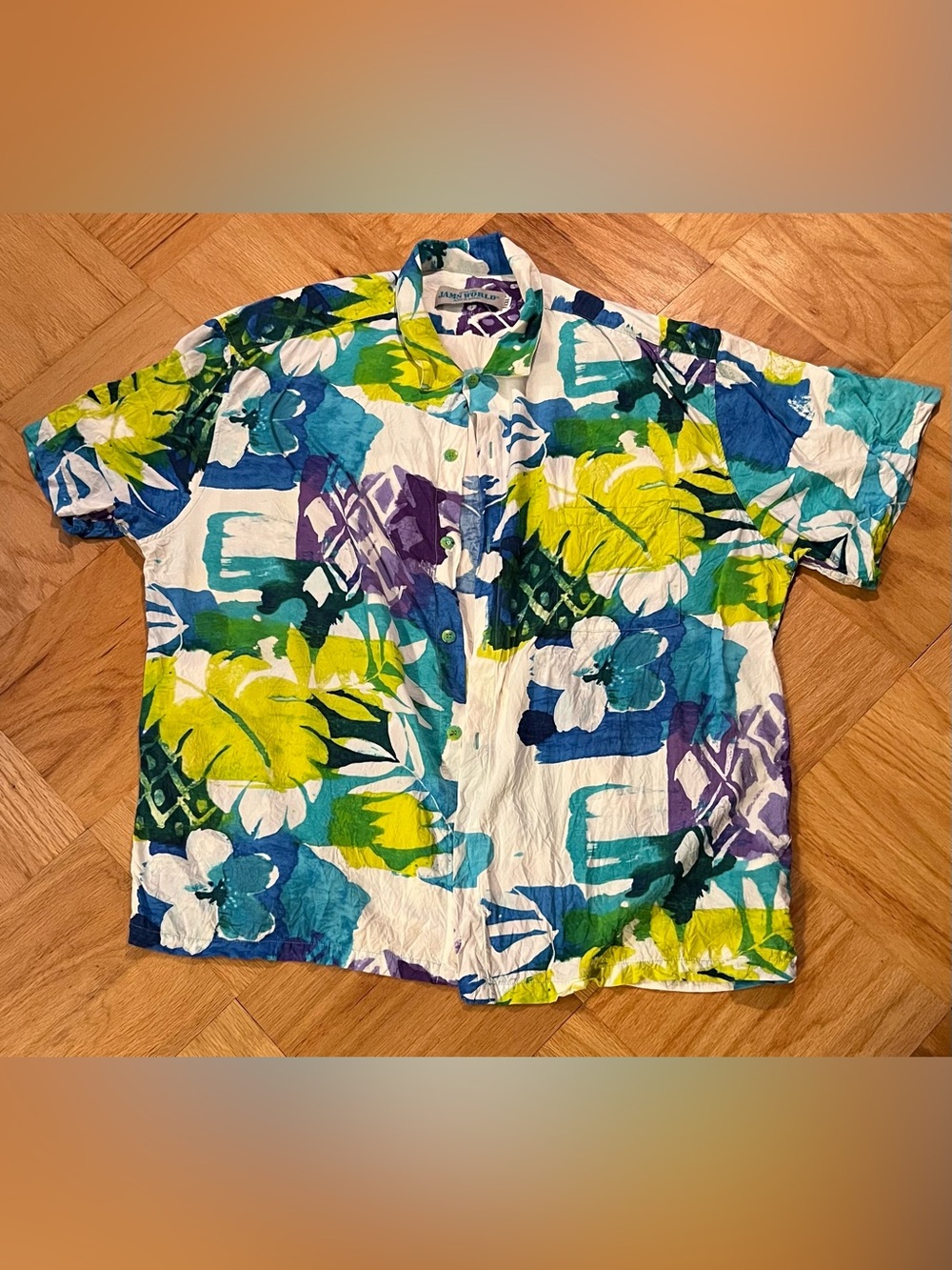 Jams World Hawaiian Shirt “Cozumel” Print